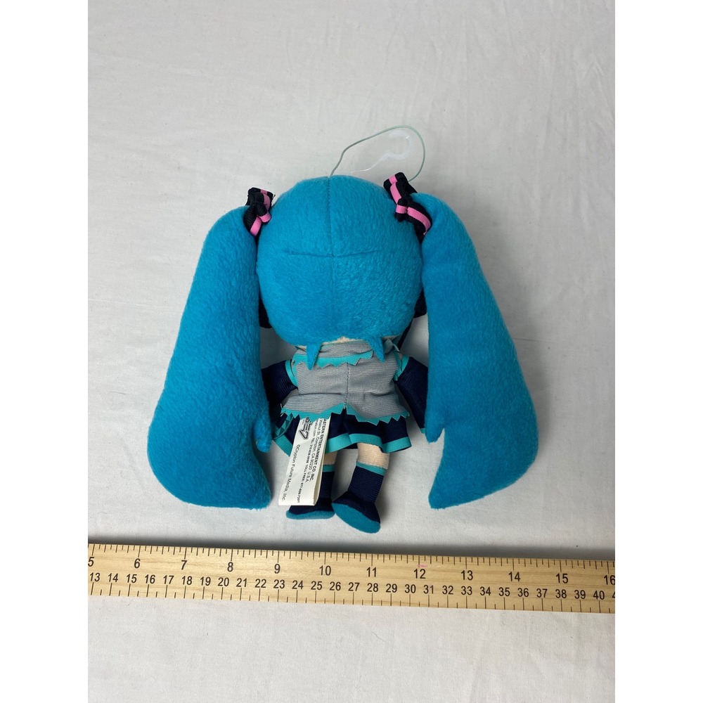 Hatsune Miku Plush Doll‎ Anime Vocaloid Toy Stuffed Animal Blue Hair Kawaii - Picture 4 of 7